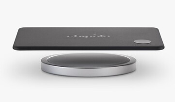 The Chipolo Card charges wirelessly. (Image source: Chipolo)