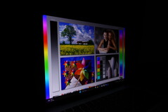 Viewing angles on the screen