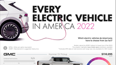 18 manufacturers are now selling EVs in the US (image: Visual Capitalist)