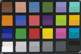 ColorChecker: The reference color is in the bottom half of the field.