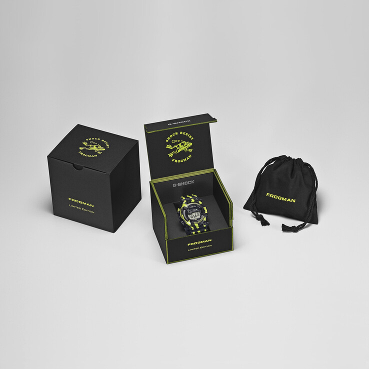 The Casio G-Shock Frogman GW8200TPF-1 watch. (Image source: Casio)