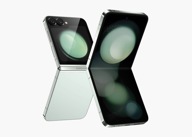 The Galaxy Z Flip5. (Image source: Samsung)