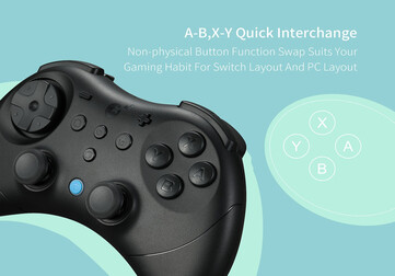 The Elves 2 Pro supports switching the layout between PC and Switch. (Image source: GuliKit)