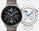 Huawei sells the Watch GT 3 Pro in two sizes, pictured. (Image source: Huawei)