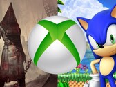 Konami and Sega would bring contrasting IPs with them in any Xbox acquisition. (Image source: Konami/Xbox/Sega - edited)