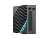 The MINISFORUM B550 could be used as a mini-PC or a hybrid desktop PC. (Image source: MINISFORUM)