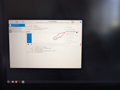 3. Select the internal storage on the left, then use the menu to restore the disk image