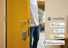 The Yale Linus L2 smart lock is now Matter-enabled thanks to an updated. (Image source: Yale)