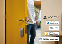 The Yale Linus L2 smart lock is now Matter-enabled thanks to an updated. (Image source: Yale)