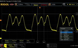 PWM frequency at minimum brightness