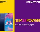 Samsung Galaxy M30 official launch flyer (Source: Samsung Mobile India on Twitter)