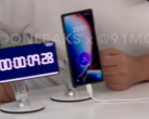 The demo video depicts the undisclosed smartphone achieving 10% charging in 23 seconds, before it reaches 17% in merely 35 seconds. (Image source: 91Mobiles x @OnLeaks)