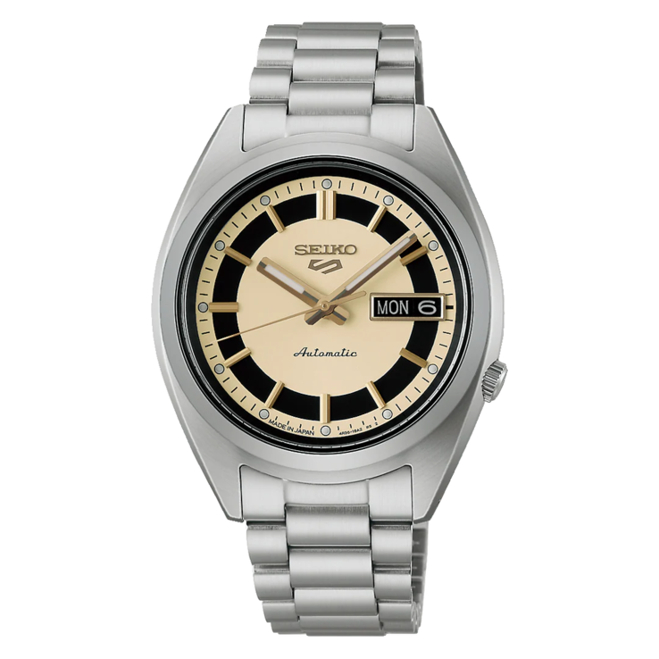 The Seiko 5 Sports J. Press collaboration SBSA317 watch. (Image source: Seiko)