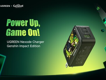 Ugreen Nexode Charger Genshin Impact Edition (Image source: Ugreen PR)