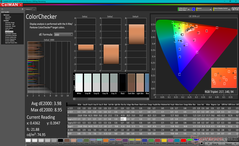 ColorChecker before calibration