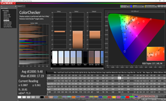 ColorChecker before calibration