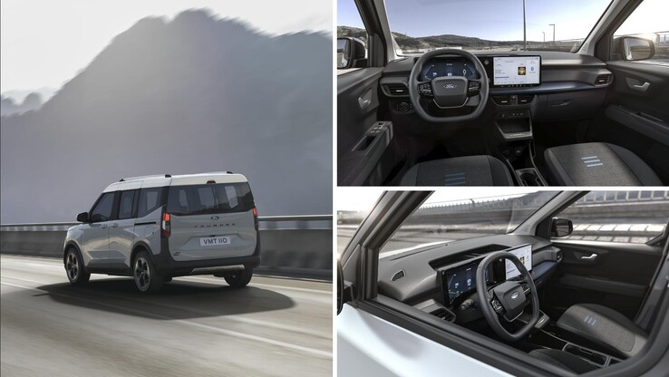 The E-Tourneo Courier is bound to play host to at least a few family roadtrips, so a well-appointed interior is a welcome addition. (Image source: Ford)