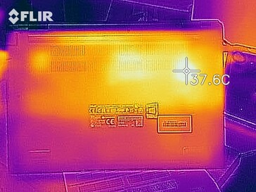 Heat development bottom (idle)