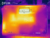 Temperatures, bottom, idle