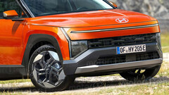 Hyundai Tucson (2026): Rendering shows new generation of the successful SUV. (Image source: Motor1)