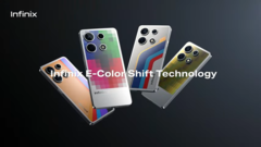 Infinix demos E-Color Shift tech. (Source: Infinix)