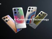 Infinix demos E-Color Shift tech. (Source: Infinix)