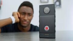 The RED HYDROGEN One; an ill-fated smartphone? (Image source: MKBHD)