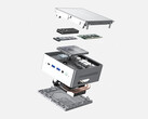 An exploded view of the Minisforum NAB9. (Image source: Minisforum)