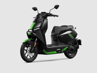 The scooter in full light