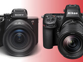 The Nikon Z8 and Sony A7R V are both high-resolution full-frame mirrorless cameras aiming for the same subset of the market. (Image source: Nikon / Sony - edited)