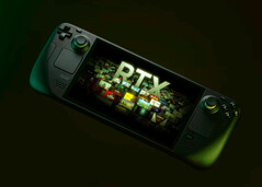 It looks like Valve might be considering an Nvidia APU for its next-gen Steam Deck 2. (Image source: Valve / Nvidia - edited)