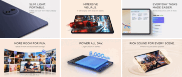 TCL Tab A1 features highlights