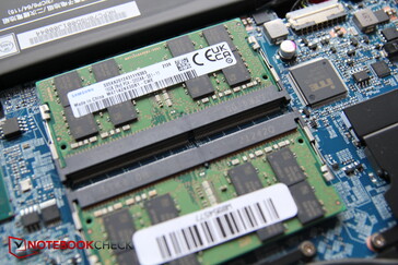 The 2 Samsung RAM modules