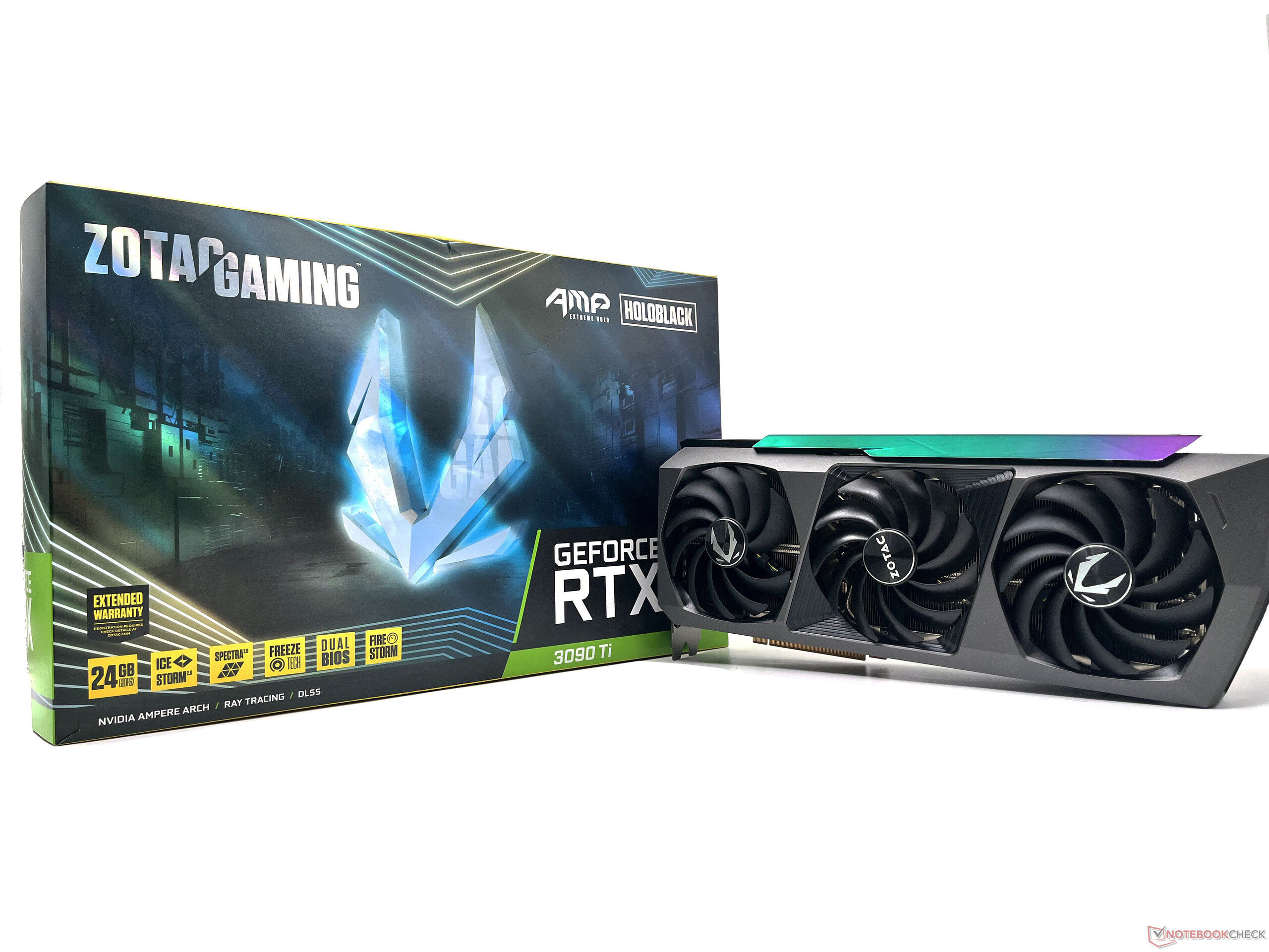 Zotac Gaming Geforce Rtx 3090 Ti Amp Extreme Holo Review 4k Gaming Monstrosity With A Price To Match Notebookcheck Net Reviews