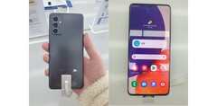 A &quot;Galaxy A82&quot; in the wild. (Source: Weibo)