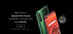 The Realme X50 Pro is now available in Europe. (Source: Realme)