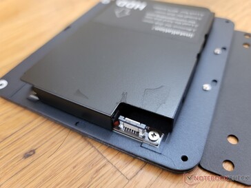 Secondary 2.5-inch SATA III bay sits on the bottom panel