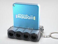 The 'Kawaii' will feature a custom dock for connecting up to four Gamecube controllers. (Source: BitBuilt)