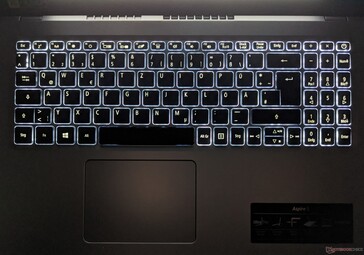 Acer Aspire 5 - backlighting