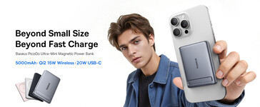 The Baseus PicoGo Ultra-Mini Magnetic Power Bank. (Image source: Baseus)