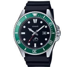 The Casio Duro MDV-106 features 200 m (20 bar) water resistance (Image source: Casio)