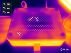 Asus NUC 14 Pro+ stress test (underside)