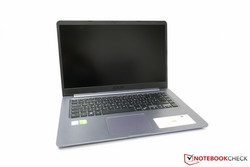 The Asus VivoBook 15, provided by cyberport