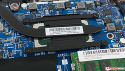 A look at the Intel Core i5-8265U and its heatsink