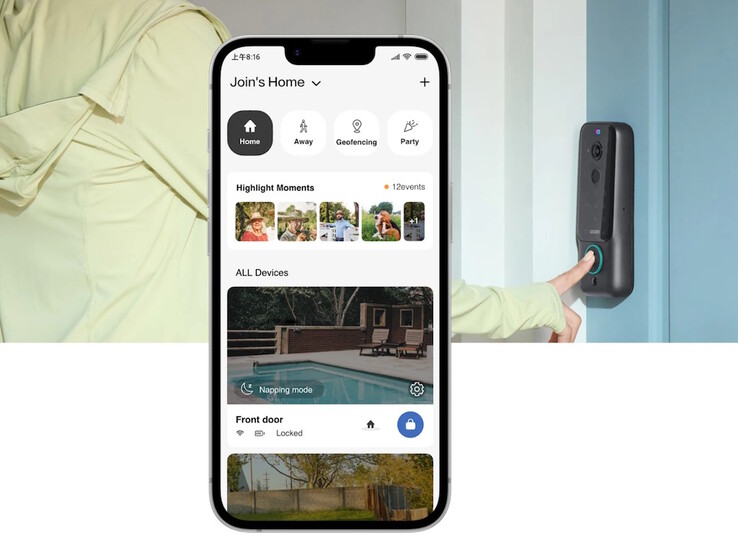 The Lockin Veno smart lock series does not require a subscription for use of its smartphone app. (Image source: Lockin)