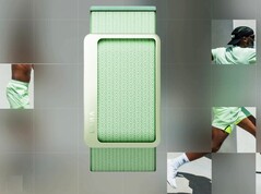 The Luna Band is available in numerous colors, including green.