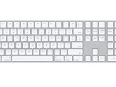 The Magic Keyboard with Touch ID is available with and without a numeric keypad. (Image source: Apple)