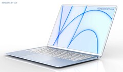 Here&#039;s what the upcoming MacBook Air could look like in Blue 