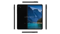 Unofficial Mi Pad 5 render. (Image source: @HoiINDI)