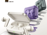 The Realme Buds Air7 come in three colors: Dawn Gold, Verdant Green, and Orchid Purple. (Image source: IT Home)